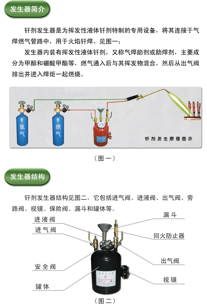 液體助焊劑釬劑發(fā)生器，銀焊條，銀焊環(huán)